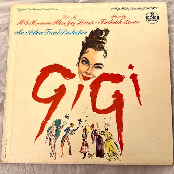 Gigi Musical Soundtrack Vinyl Record - Picture 1 of 12